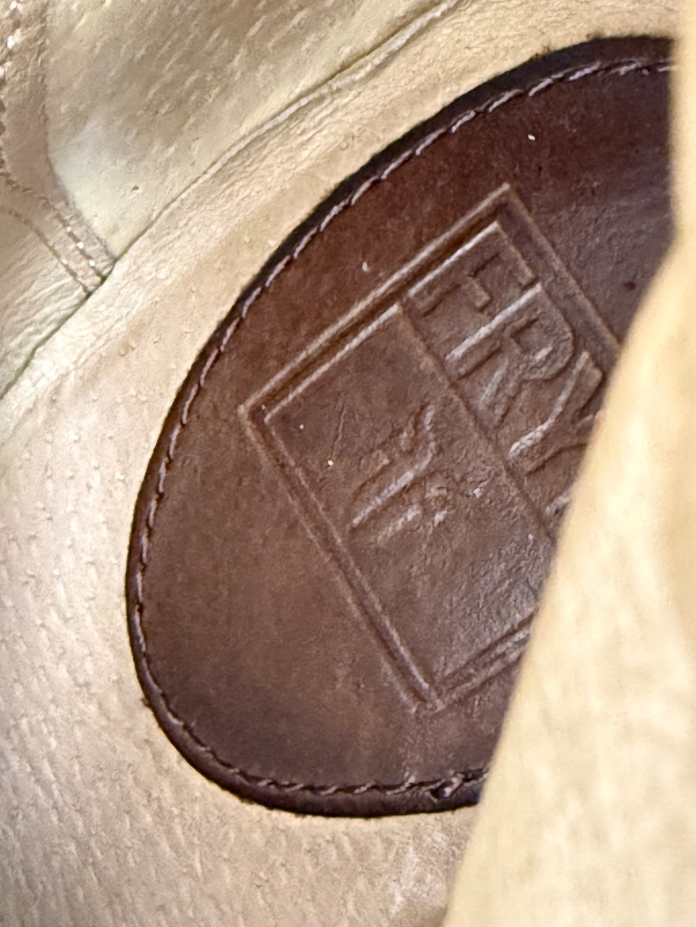 Like New! Frye Women's Parker Tall Lace Up Brown Leather Heeled Boots Size 7 - Picture 13 of 16